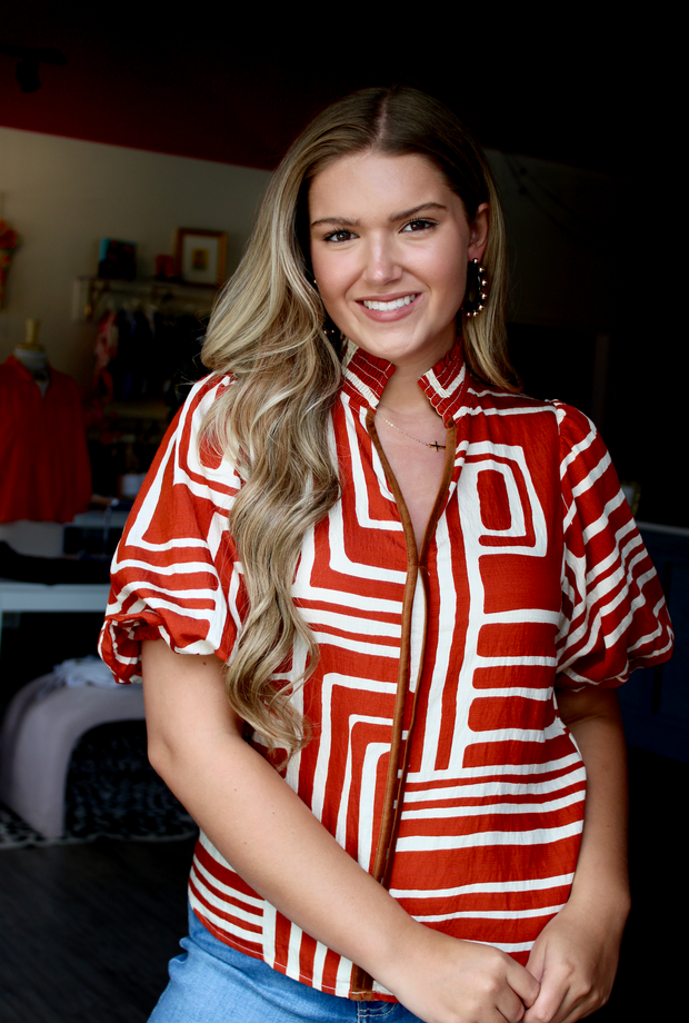 The Wave Sandstone Top | Rust