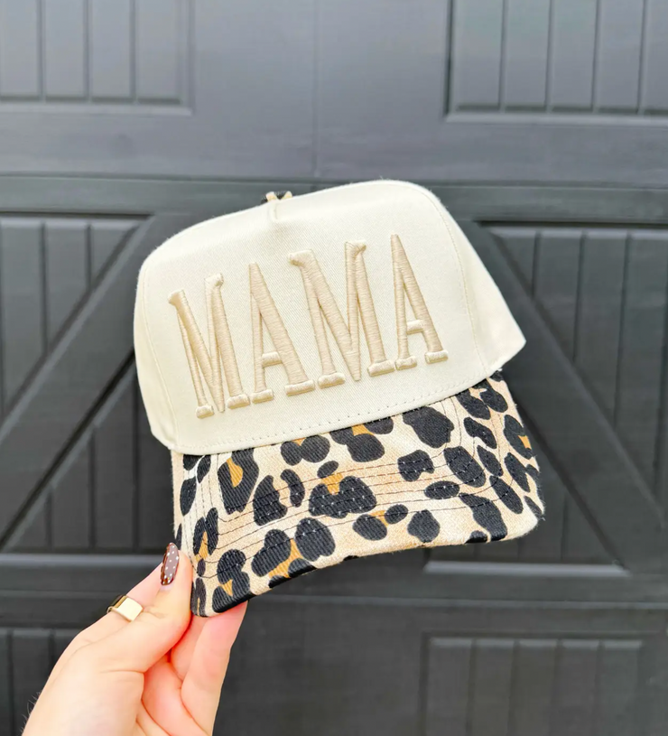 Leopard Mama Hat