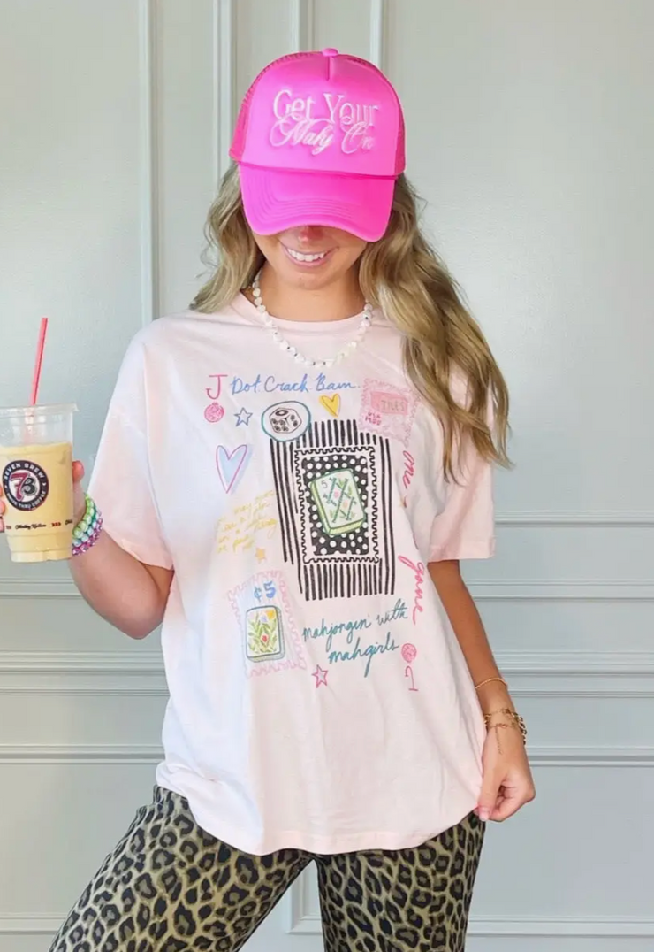 Mahjong Collage Tee