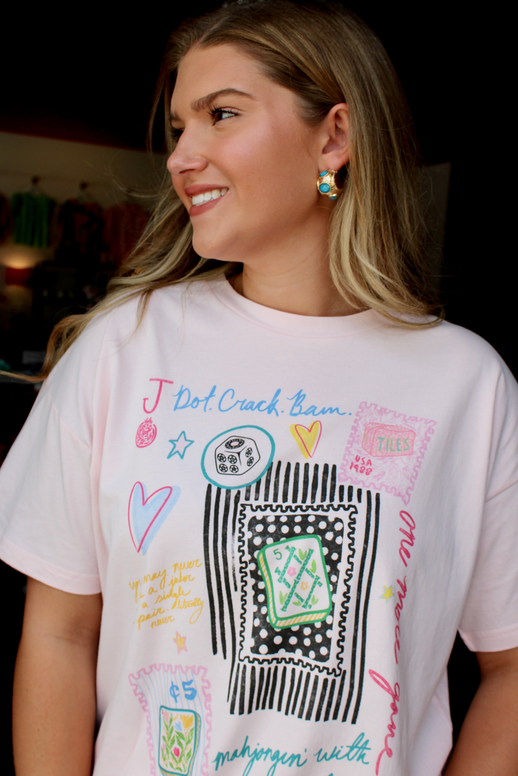 Mahjong Collage Tee