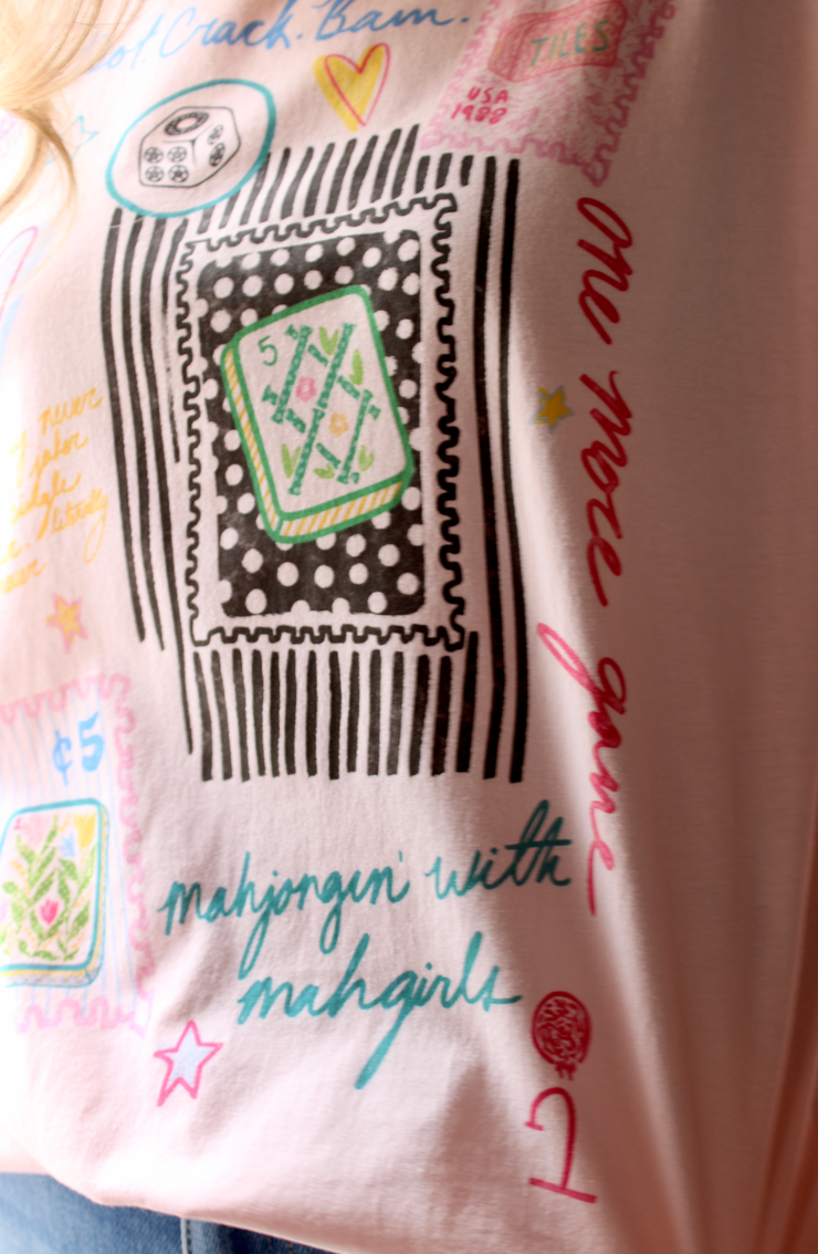 Mahjong Collage Tee