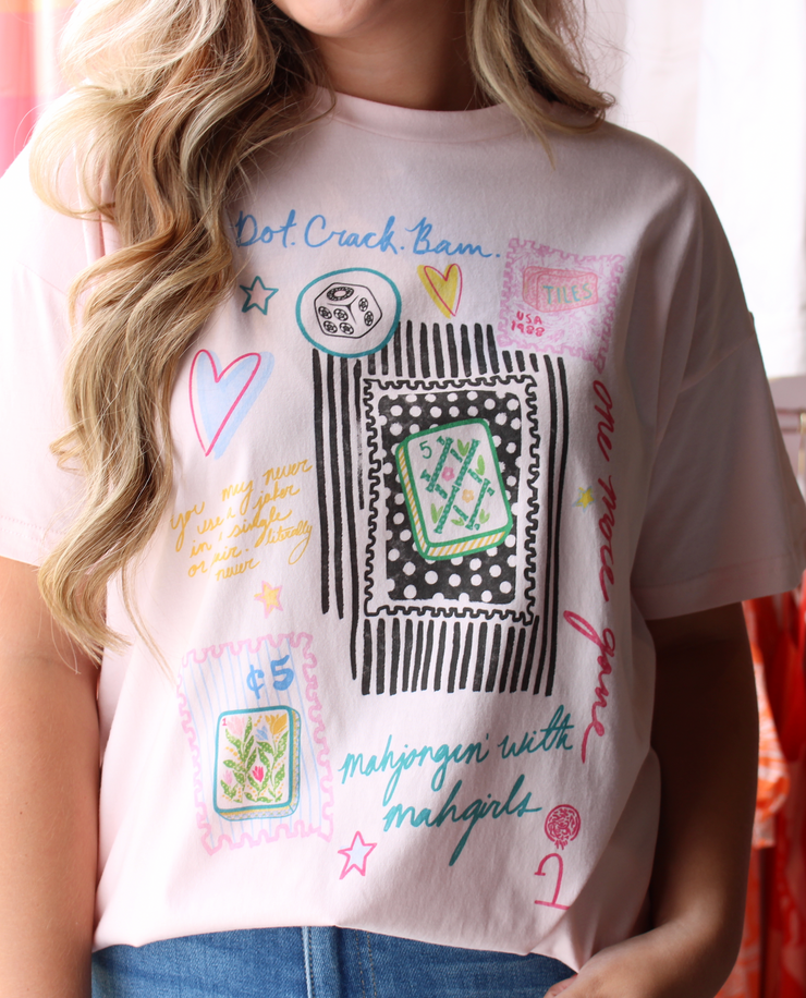 Mahjong Collage Tee