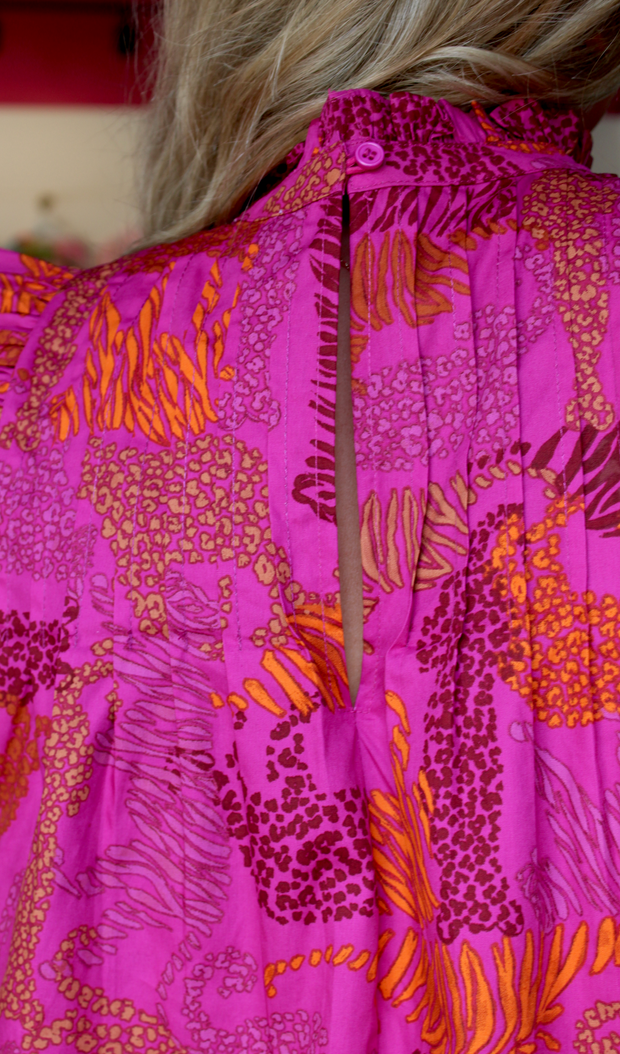 Wild at Heart Flutter Sleeve Dress