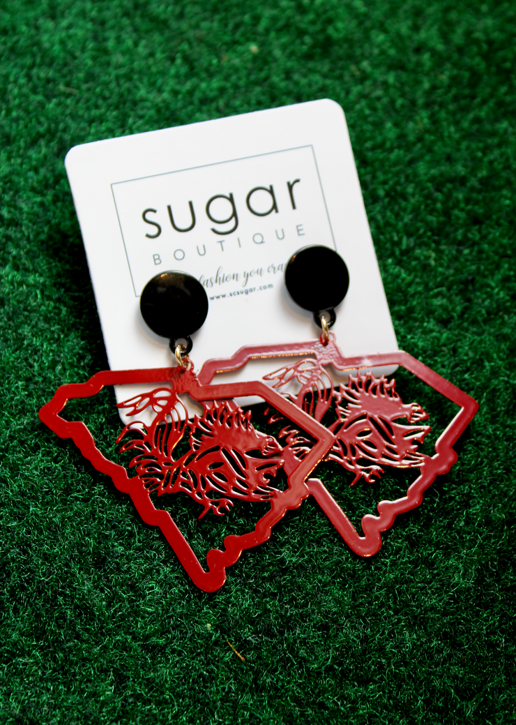 Gamecock Nation Earring