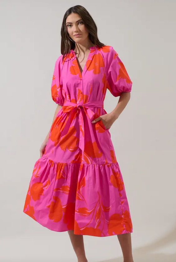 Berry Poppy Pop Maxi