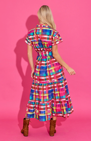 Rachel Dress | Circus Plaid