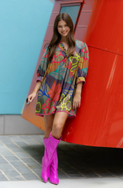 Lori Dress | Geo Floral
