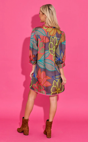 Lori Dress | Geo Floral