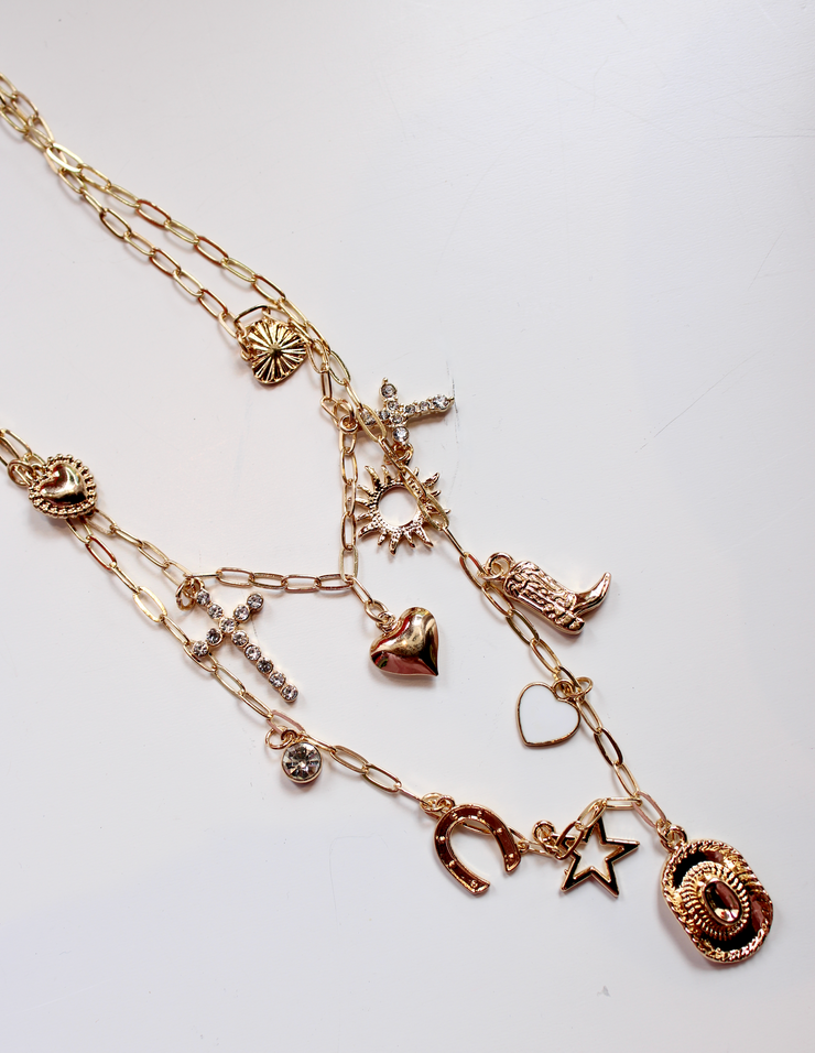 Lucky Western Charm Necklace