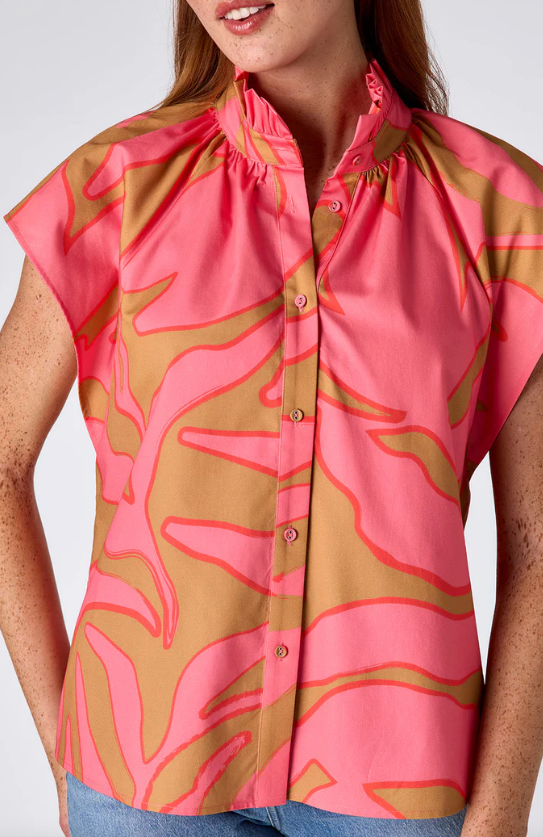 Billie Blouse | Pressed Floral