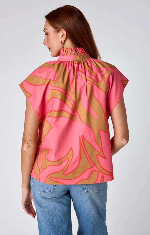 Billie Blouse | Pressed Floral