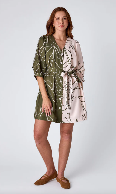 Lennie Dress | Climbing Ivy Mix