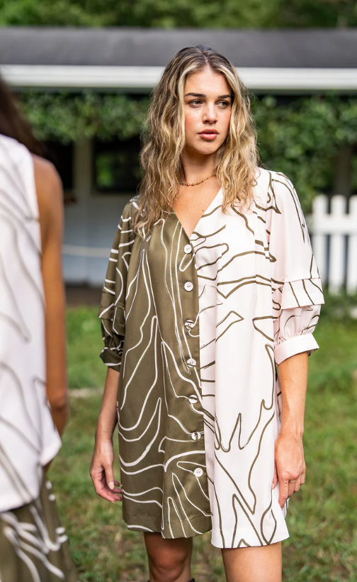 Lennie Dress | Climbing Ivy Mix