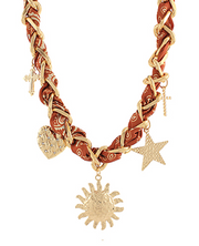 Texas Sun Scarf Necklace