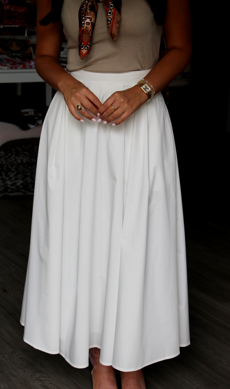 Junia Skirt | White