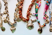 San Antonio Funky Scarf Necklace