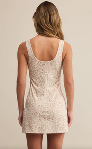 Byron Leopard Dress | Crystal
