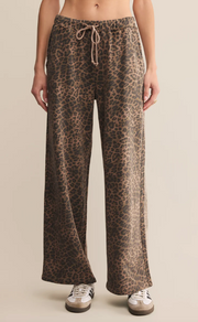Hunter Knit Leopard Pant | Desert Tan Leopard