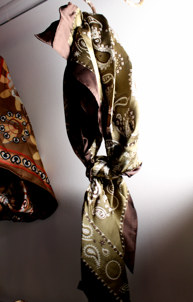 Round Here Scarf | Bandana Olive - *RESTOCKING SOON*
