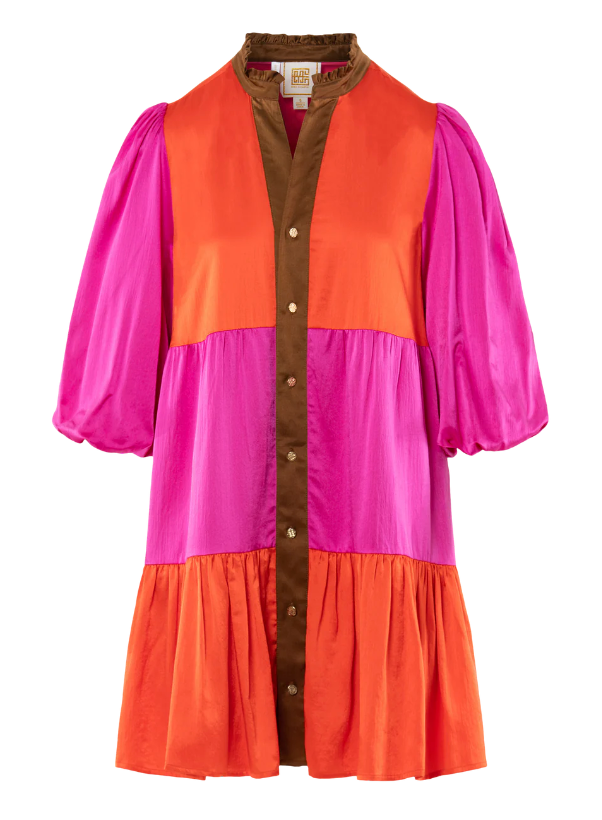 Sadie Dress | Venetian Colorblock