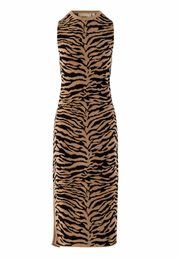 Simone Sweater Dress | Tiger Jacquard
