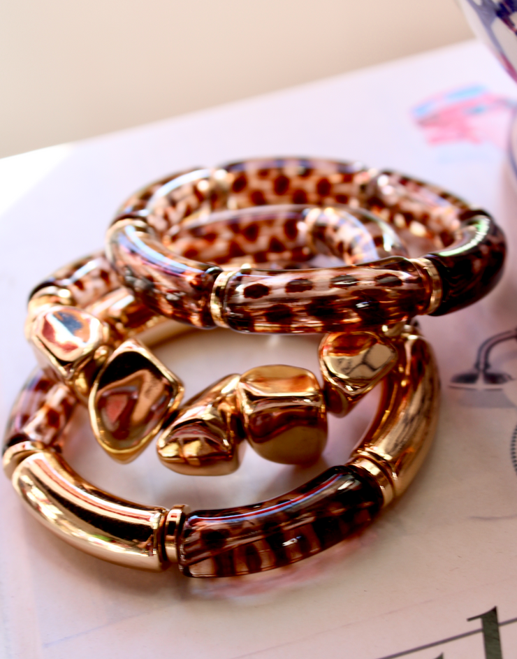 Speckled Bracelet Set