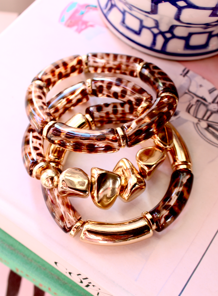 Speckled Bracelet Set