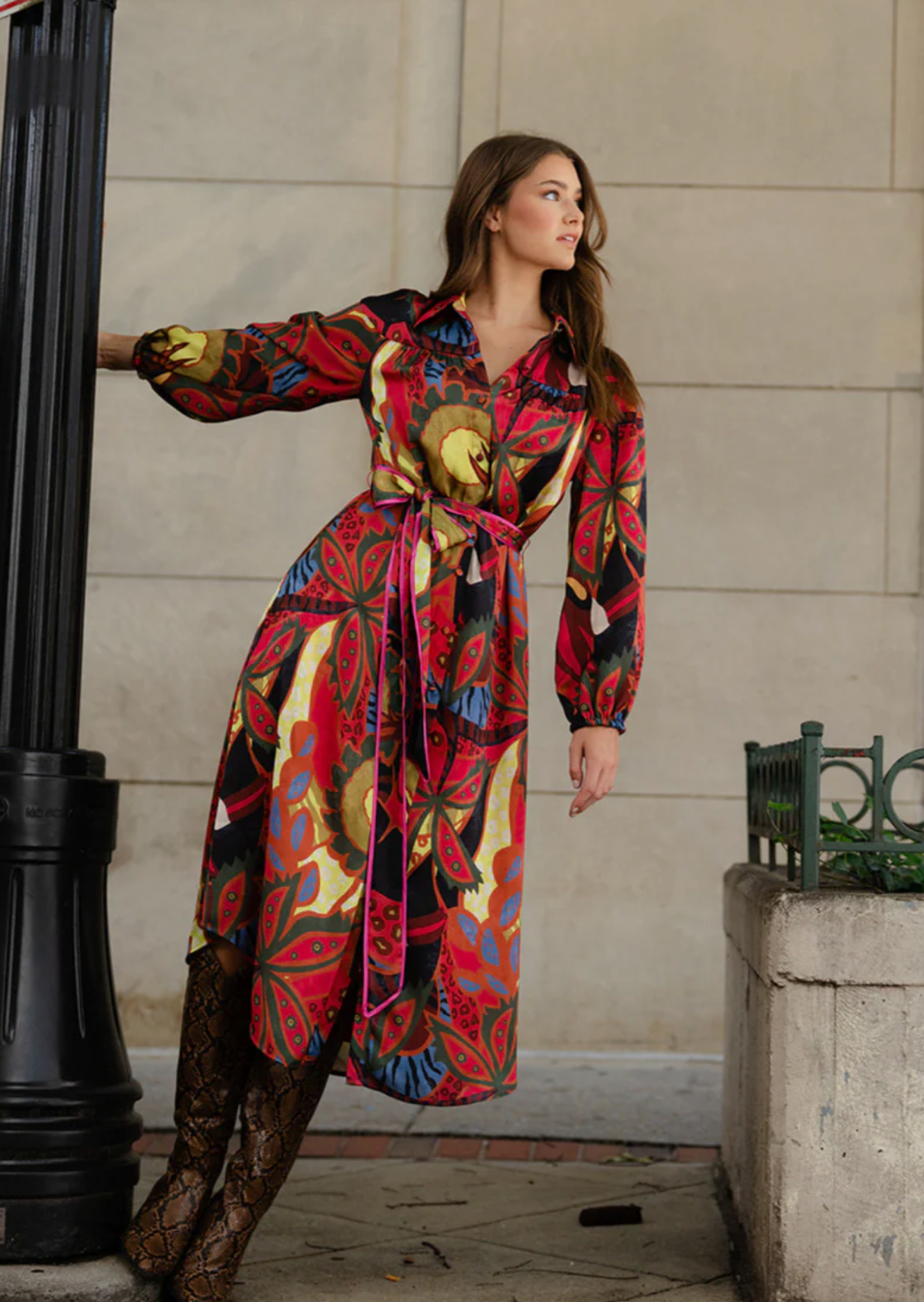 Jane Dress | Jungle Floral - S