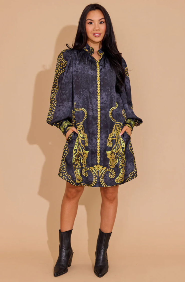 Nora Dress | Pouncing Panther