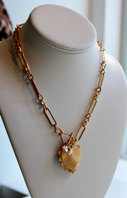 Heart & Stone Necklace