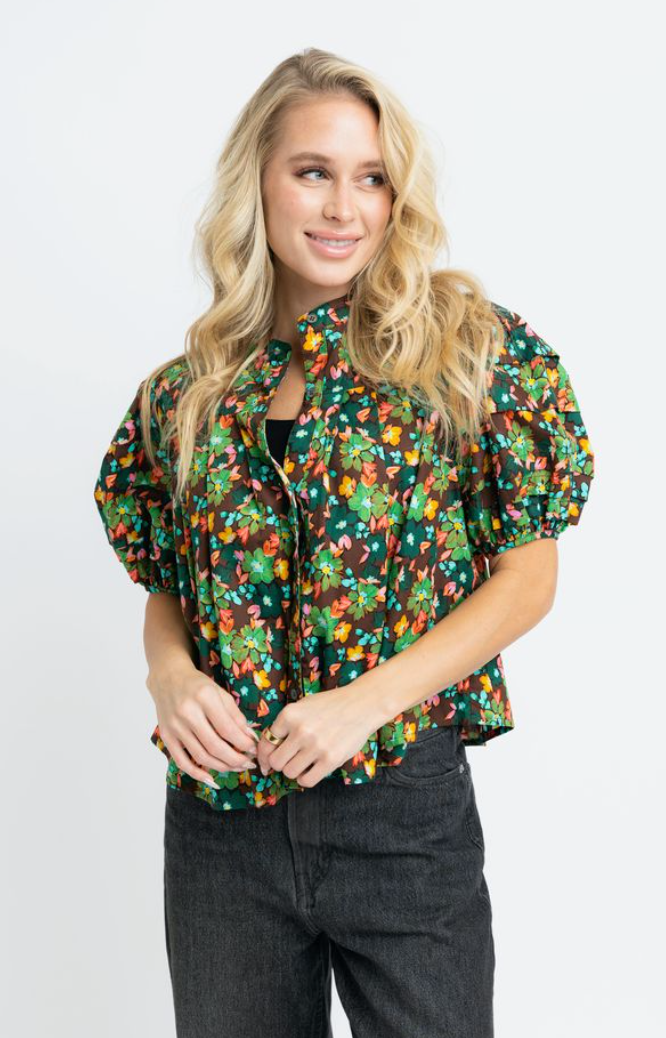 Loren Fall Floral Top