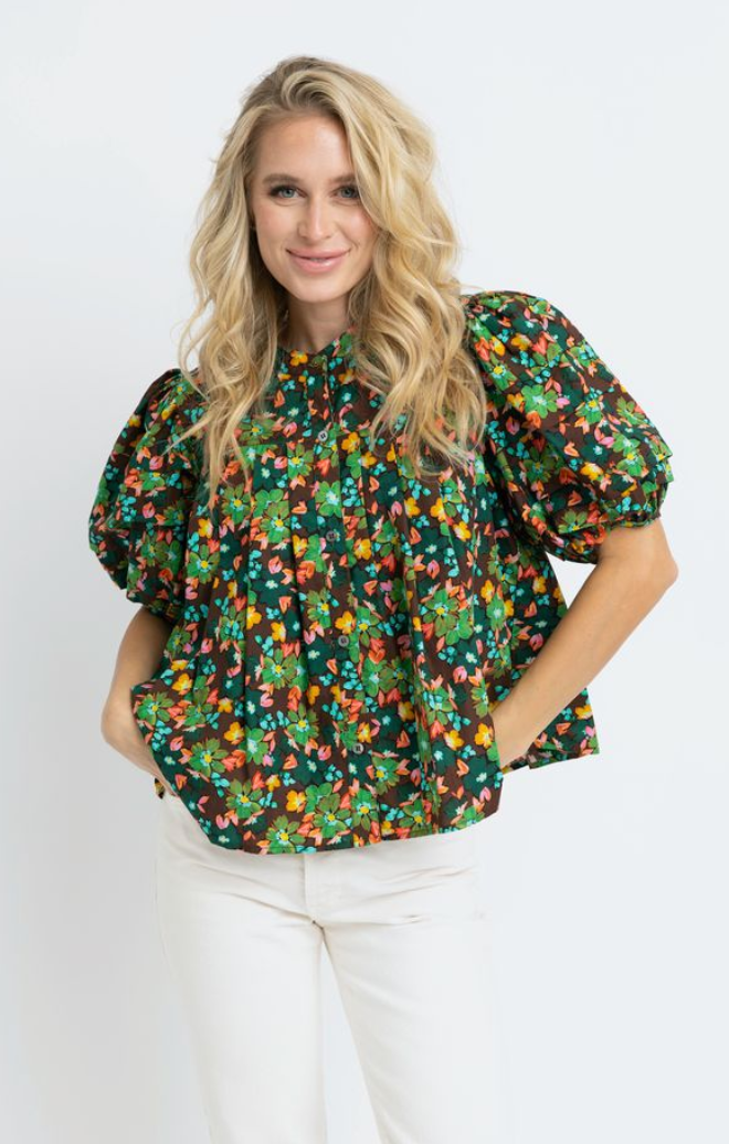 Loren Fall Floral Top