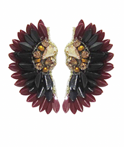 Rooster Jeweled Earring