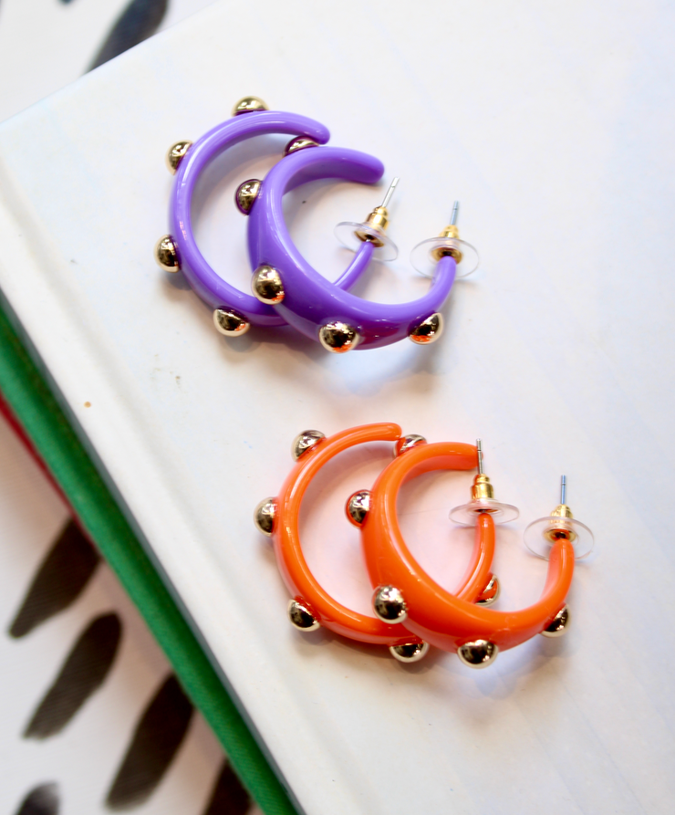 Sally Stud Hoop