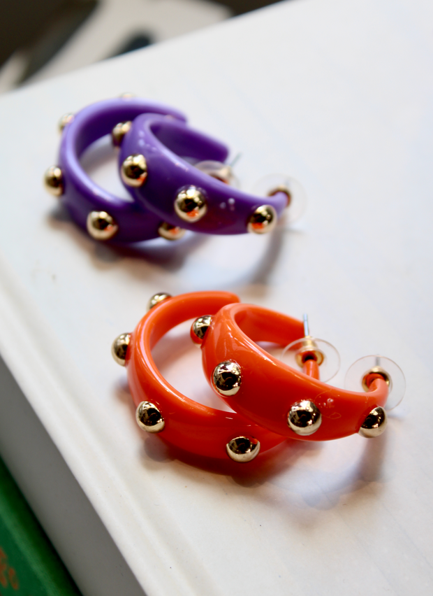 Sally Stud Hoop