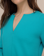 Cody Jacquard Dress | Spruce Shade