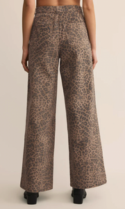 Marli Denim Leopard Pant