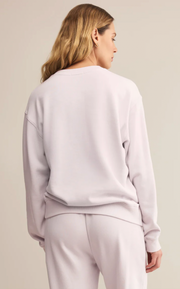 Classic Boyfriend Sweatshirt | Lavender Ice