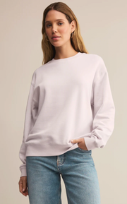 Classic Boyfriend Sweatshirt | Lavender Ice