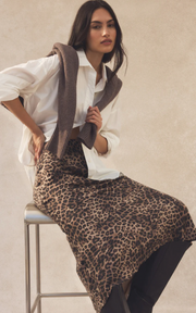Izabel Leopard Skirt