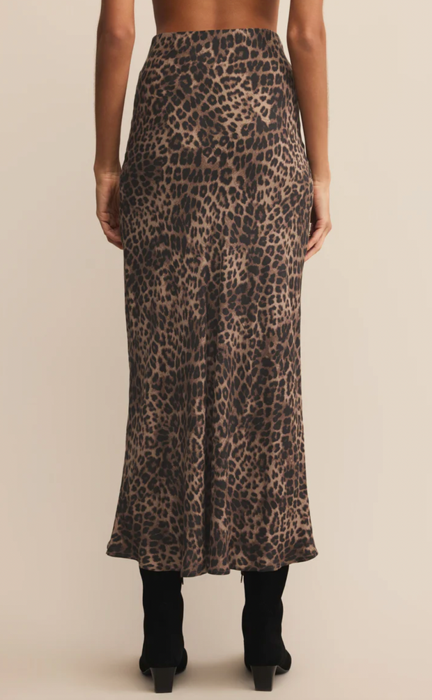 Izabel Leopard Skirt