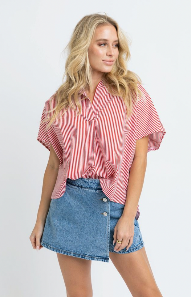 State Fair Stripe Top