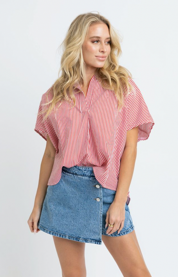 State Fair Stripe Top