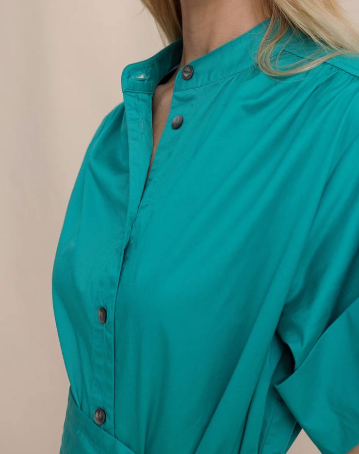Shelbi Midi Dress | Spruce Shade