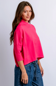 Aja 'Ortho' Solid Top | Fuchsia