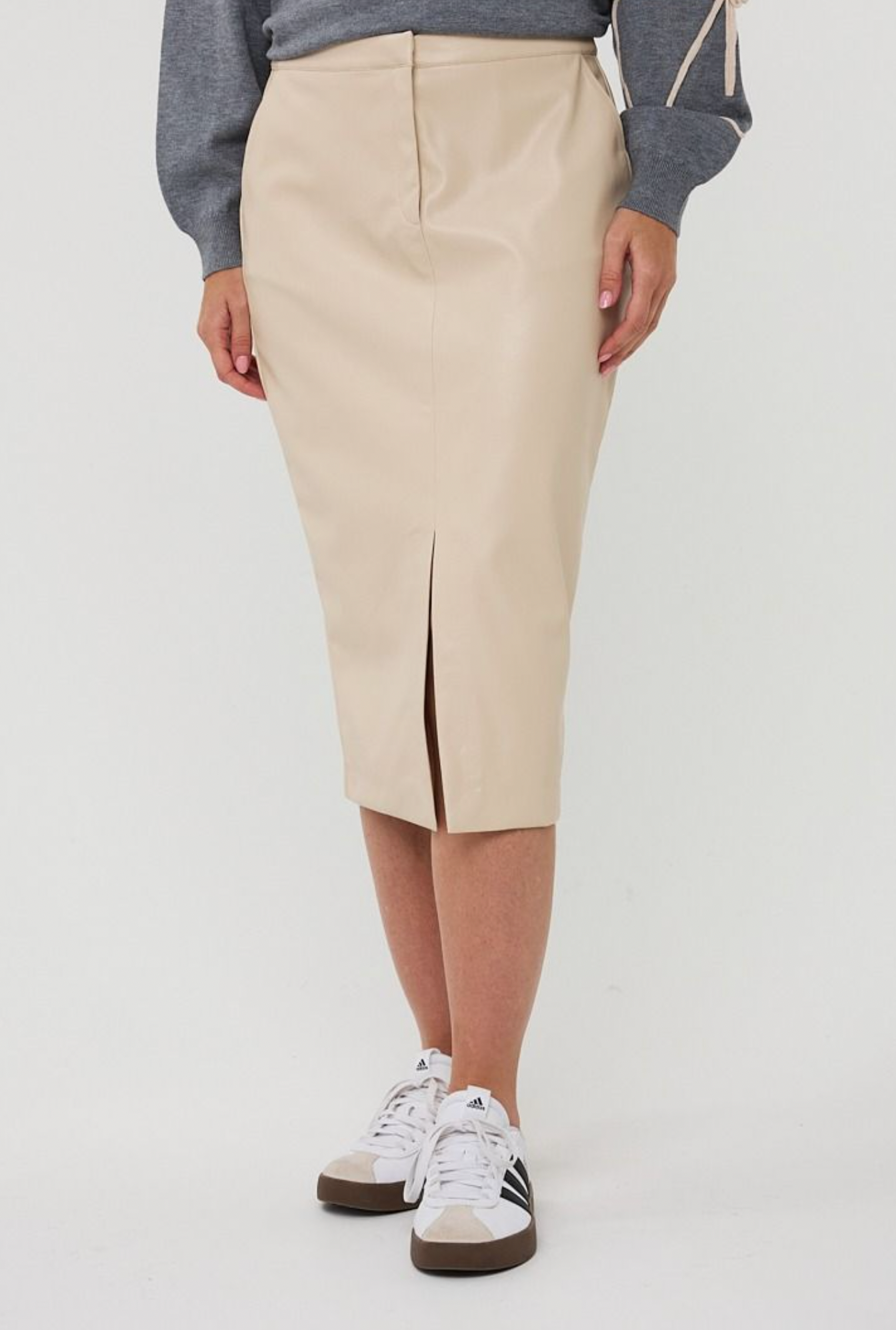 Teton Vegan Leather Skirt