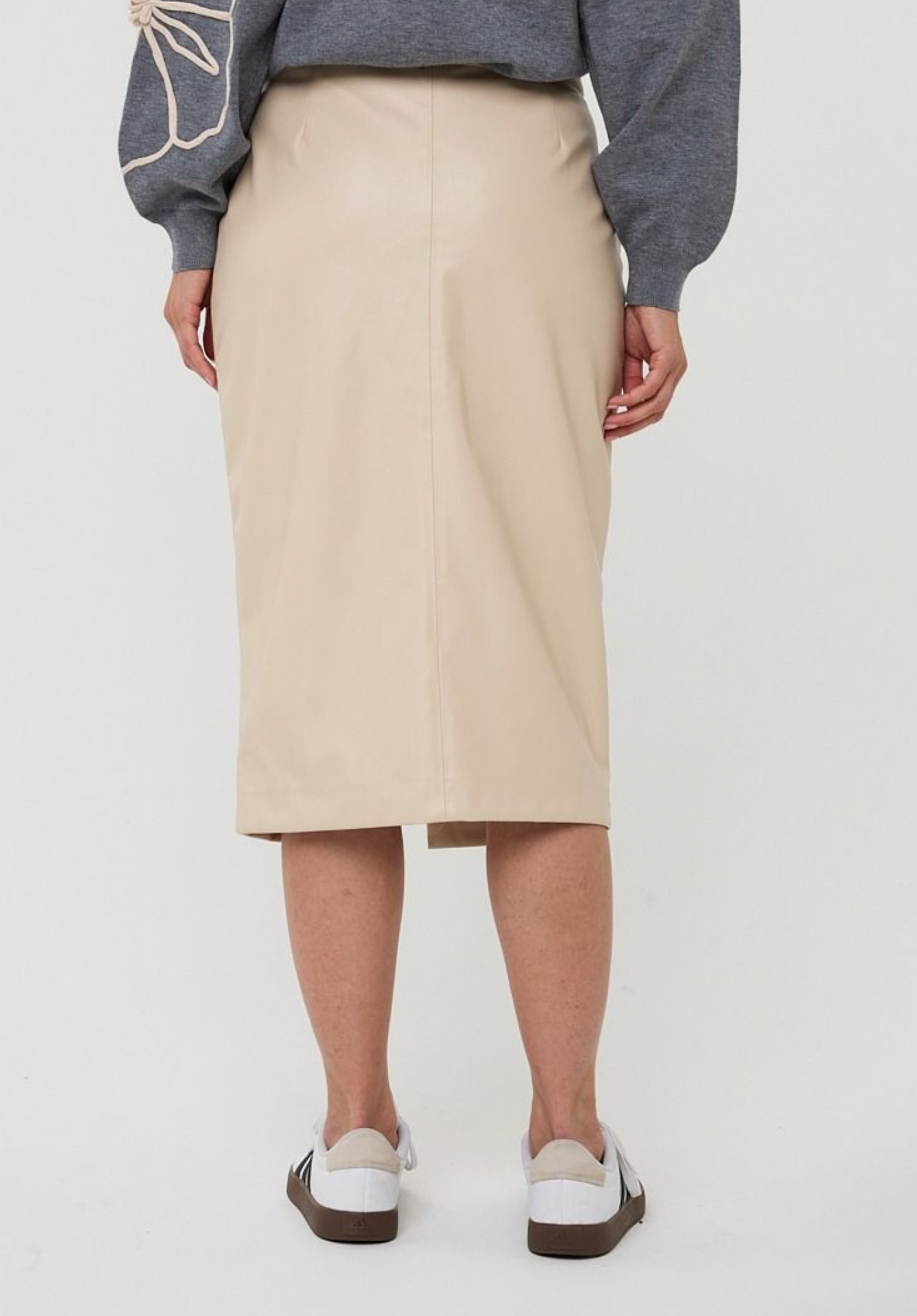 Teton Vegan Leather Skirt