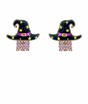 Sparkling Witch Studs