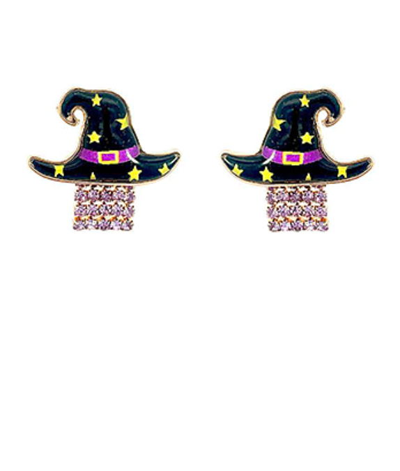 Sparkling Witch Studs