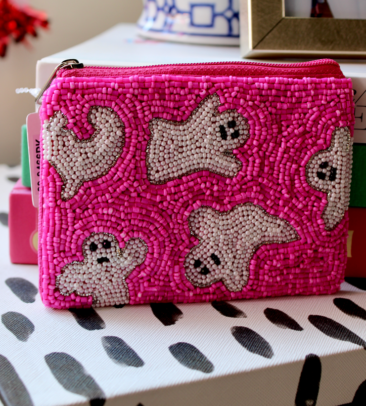 GHOULfriends Pink Coin Purse